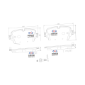 Pads bireega dambe ee Audi Q 7