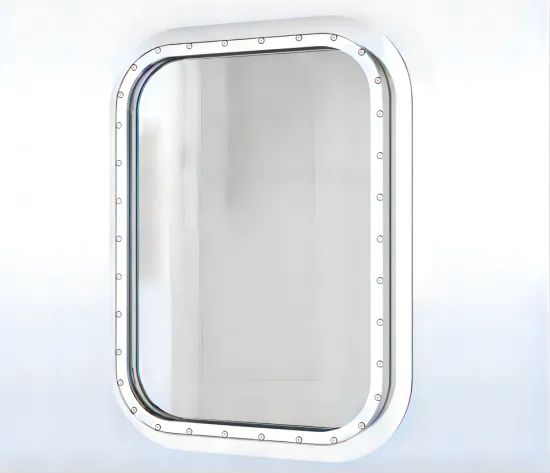 Customized Bolted Aluminum Window with Safety Glass