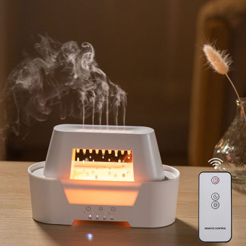 Household 300ml Ultrasonic Water Drop Humidifier with Remote Control