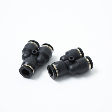 American Standard Air Fittings: 4-12mm & 1/8-5/16 Inch Pneumatic Connectors 1.5Mpa PY Y Type Plastic