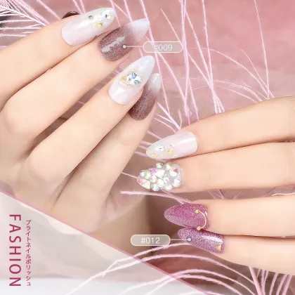 Japanese Fairy Shining Star High-Gloss Nail Polish - 12 Colors Gel Polish