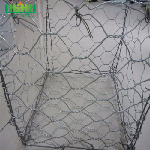 Malla de alambre hexagonal para caja de gaviones