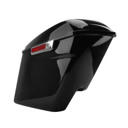 Factory Supply Motorcycle Side Box: Hard Storage Bags in Single Color