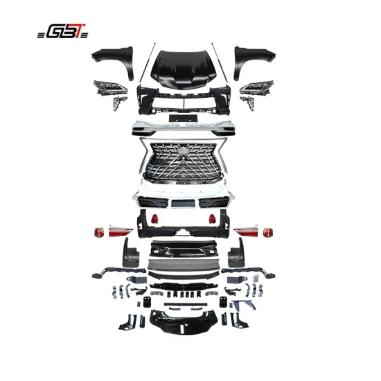 GBT Manufacturer LX570 TD Conversion Kit for 2008-2015 Lexus LX570 Bumper Grill and Headlight Accessories