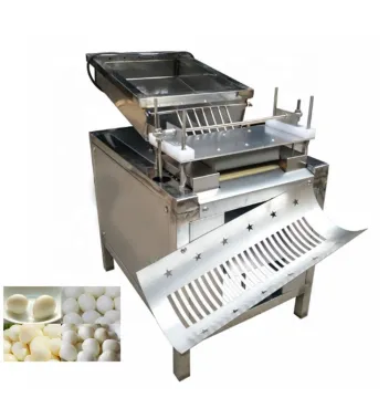 Big Capacity Automatic Quail Egg Shell Breaking and Boiled Egg Peeling Machine