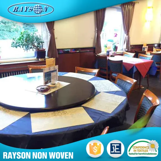 China Suppliers Tnt Disposable Pp Nonwoven Table Cloths