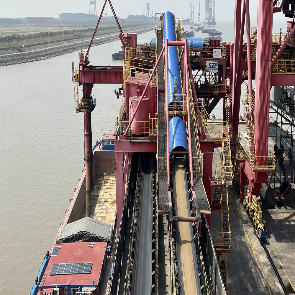 Grain Unloading Systems For Grain Depots