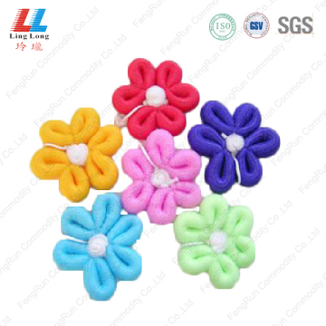 flower body scrub exfoliating shower soap bath sponge