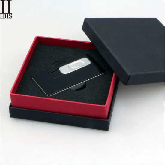 Logo Customized  Black Matt paper Gift Box