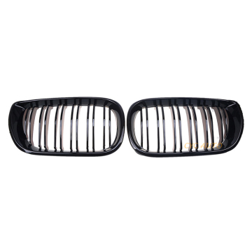 BMW 3 Serisi 2002-2004 için E46 Çift Çabuk Ön Tampon Grille