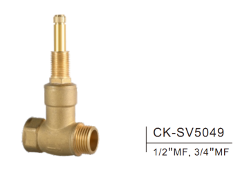 STOP VALVE CK-SV5049 1/2 "MF, 3/4" MF