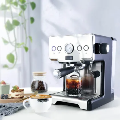 Expobar Portable Professional Semi-Automatic Espresso Coffee Maker Machine CRM3605 for Home Use