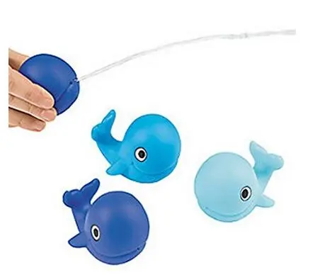 Vinyl Sailor Whale Squirt Toys