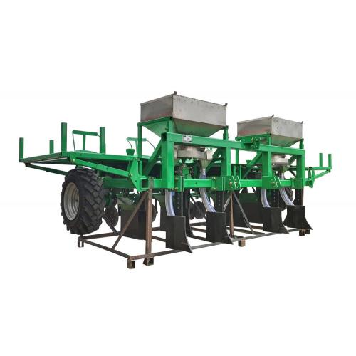 2 AMSU-4 4 linhas Cassava Planter Tapioca Seeder