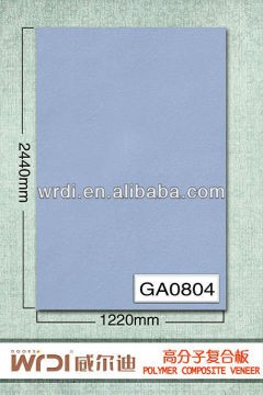 high glossy polymer board for kitchen cabinet