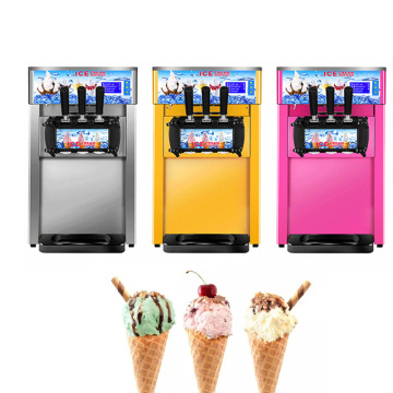 Professional High Output Table Top Ice Cream Maker: 18L/H Capacity, Perfect for Commercial Fried Ice Cream and Soft Ice Cream Rolls