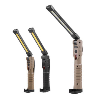 GOLDMORE1 Cross-Border New Double-Sided Cob Folding Work Light with Powerful Magnet and 3 Light Sources