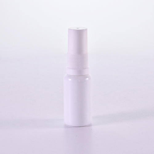 Opal White Glass Bottle With Mist Sprayer