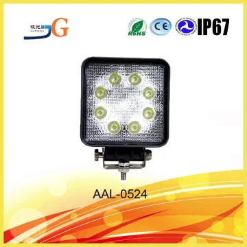 24W Led Work Light Square Led Car light Flood And Spot beam Truck Led Lights