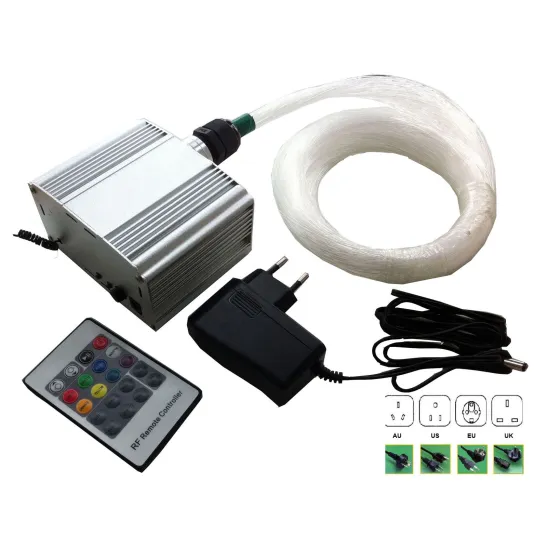 RF Remote Controlled LED Twinkle Starlight Ceiling Fiber Optic Lamp Kit for Creating Magical Night Lighting in Kids' Rooms, Reaching for the Stars with a Starry Sky Effect
