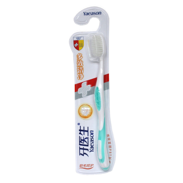 Tooth Clean Massagegummi Weiche Kunststoffzahnbürste mit Borsten