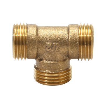 النحاس PEX PIPE TEE TEE FITTING 1/2 "npt male x 1/2" npt male x 1/2 "npt male
