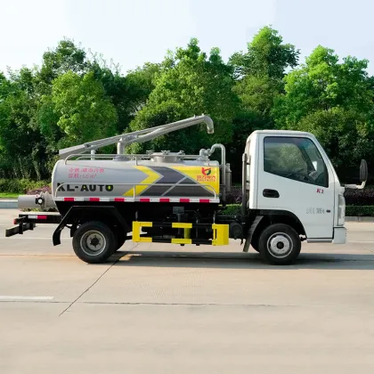 KAMA Mini Vacuum Sewage Fecal Suction Tank Truck