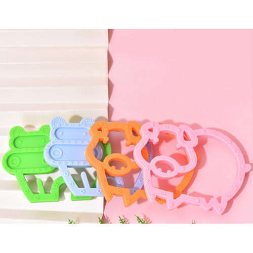 Teething Animal Shaped Silicone Chew Toy