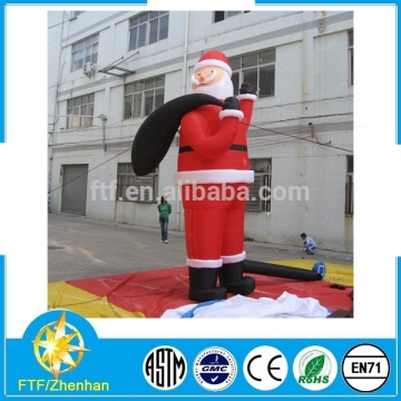 Giant inflatable santa claus