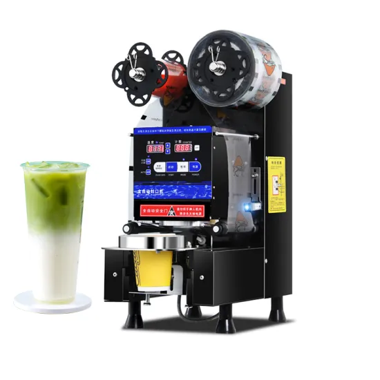 Best Price Fully Automatic 90-95mm Cup Sealing Machine for Bubble Tea and Milk Tea Cups