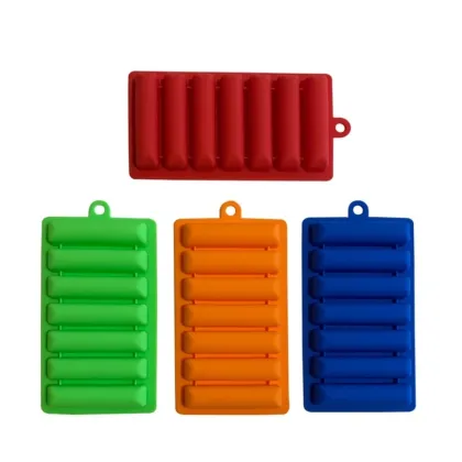 Customizable Silicone Ice Grid for Refrigerators - 7 Cube Design