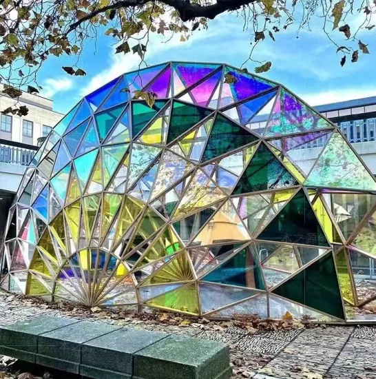 Large Acrylic Colorful Sculpture