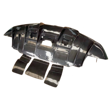 Novi Style Carbon Fiber Rear Diffuser Lip for Ferrari F8: Latest Upgrade in Bodykit Accessories