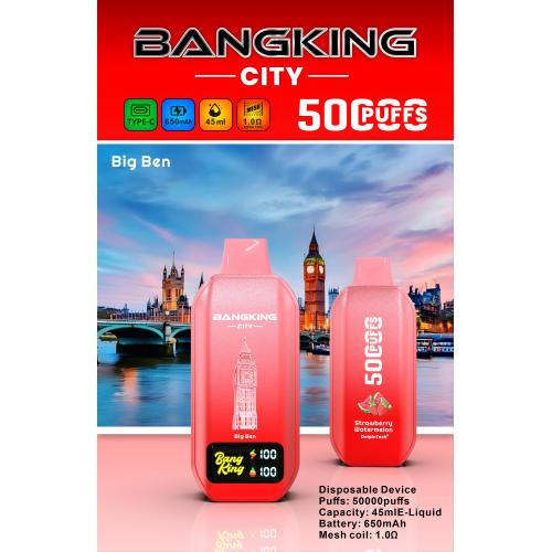 Vape Bang King City 50000 Puffs di Jepang
