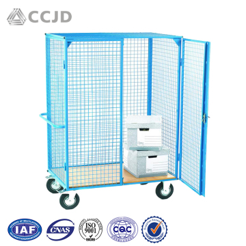 Foldable Storage Roll Cage with Wheels