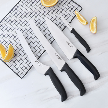 New Arrow Series Kitchen Knife Set with Color Handles for Professional Chefs