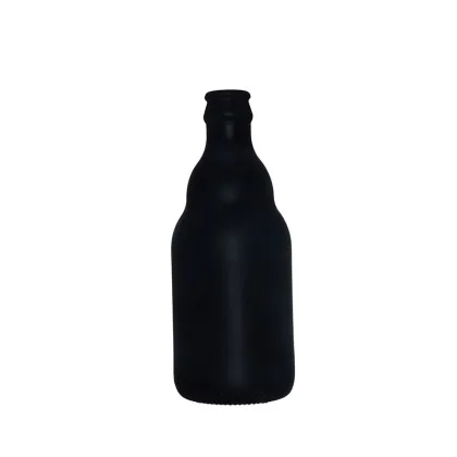 500ml Bear Shape Glass Beer Bottle
