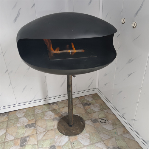 Ground Steel Bio Ethanol Fireplace