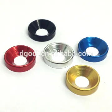Aluminum fender washer/aluminum cup washers/aluminum countersunk washers