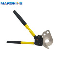 Flexible handle insulation Steel Manual Ratchet Cable Cutter