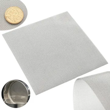 304 Material 1x1 300 Micron Expanded Stainless Steel Welded Wire Mesh