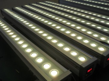 24PCS 9W RGB 3in1 Disco LED Bar Wall Wash Light IP65 with DMX