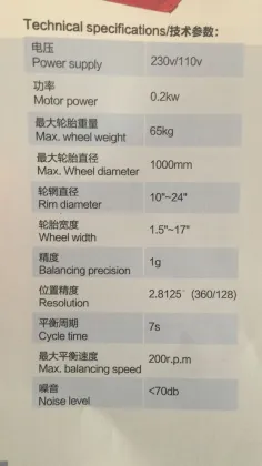 Torin BigRed Auto Wheel Balancer - Computer Wheel Balancer