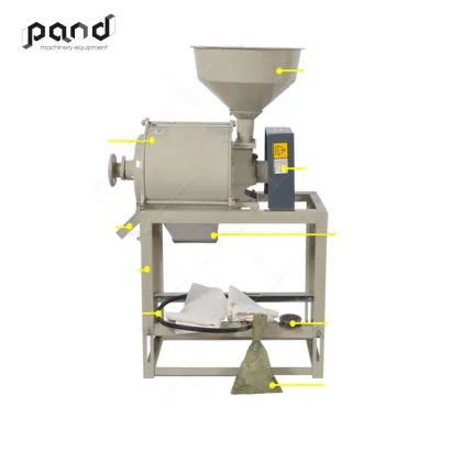 Small Wheat/Corn/Rice Flour Milling Machine for Household Farm Use