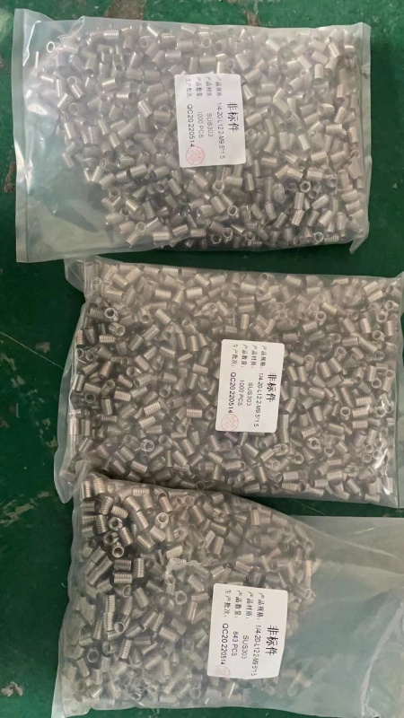 Self-Tapping Thread Insert M6 Model Stainless  Industrial Fasteners