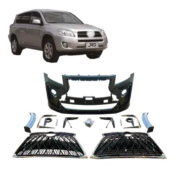 Hot Car Body Kits: Front and Rear Bumpers for Toyota RAV4 2009-2012