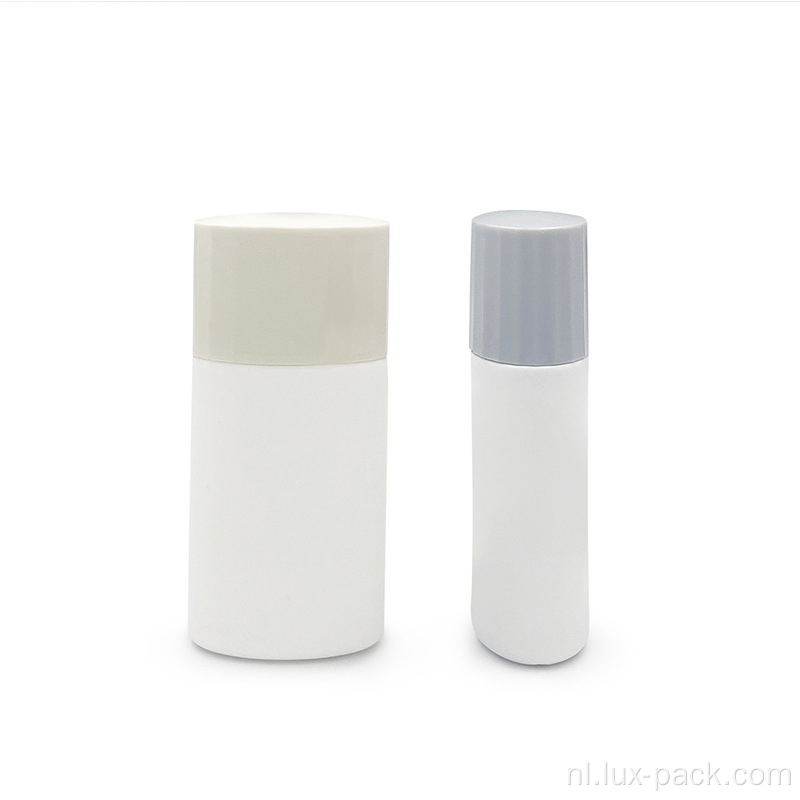 15 ml airless zonnebrandfles ondersteboven buis
