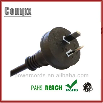 Australia SAA 2 flat pin plug 7.5/10A 250V