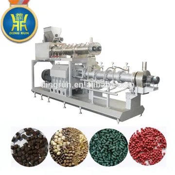 Automatic sinking fish feed extruder machinery plant production line