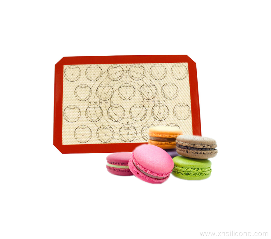 Heat Resistant Biscuits Decoration Silicone Sheet Baking Mat